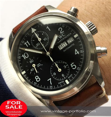 iwc flieger chronograph history|flieger watches worn.